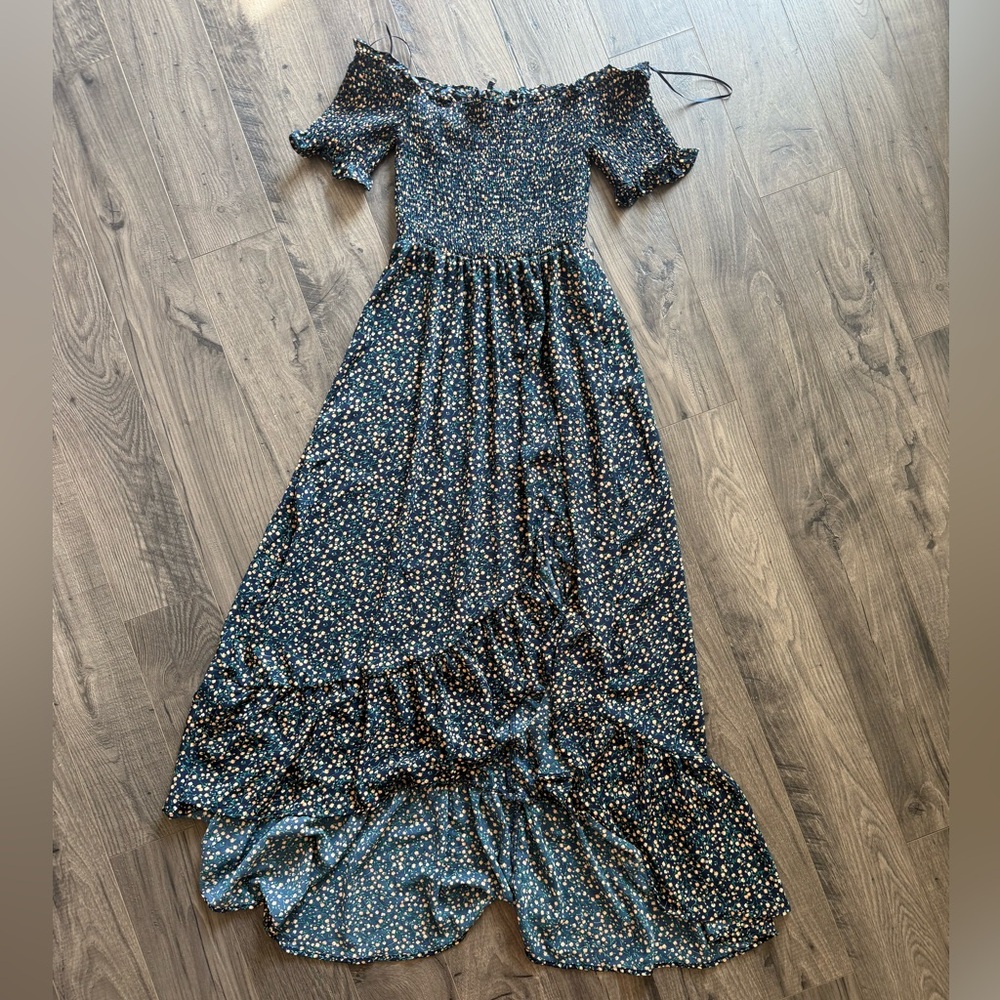High low midi summer dress
